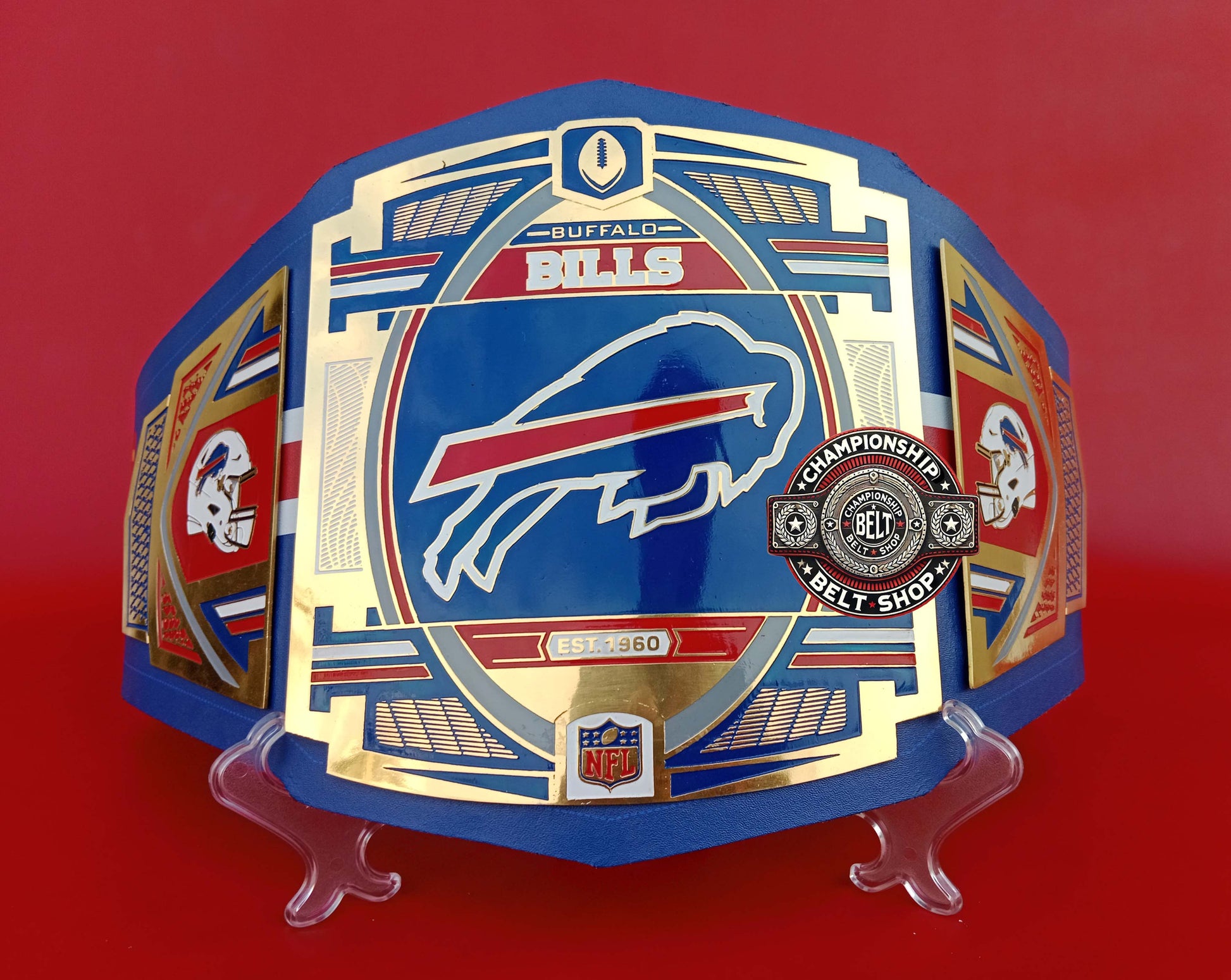 Buffalo Bills NFL WWE Championship Title Belt