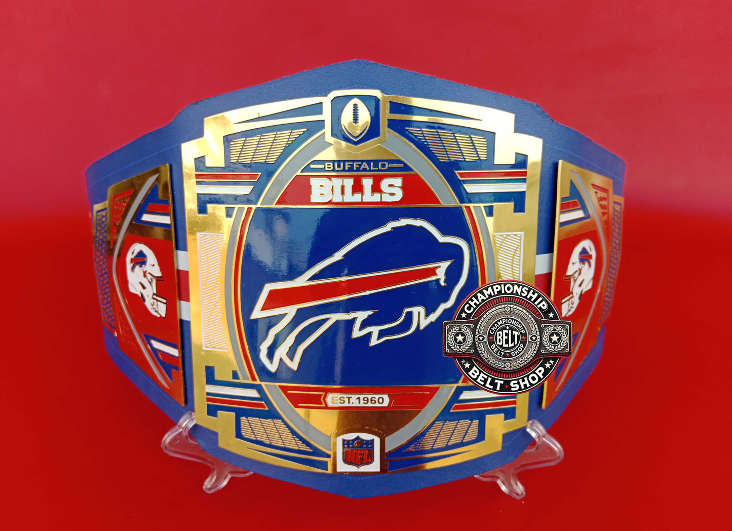 Buffalo Bills NFL WWE Championship Title Belt