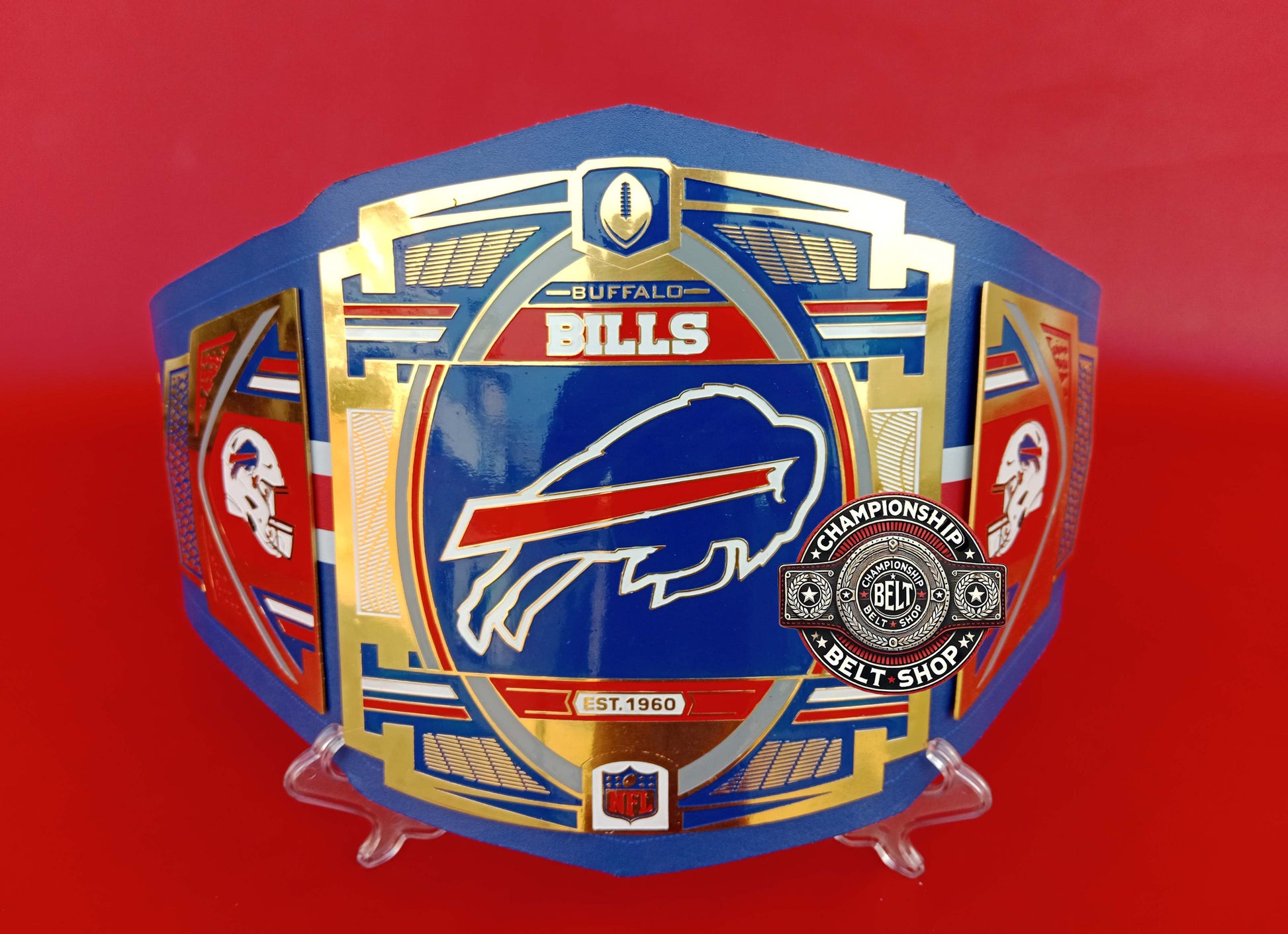 Buffalo Bills NFL WWE Championship Title Belt