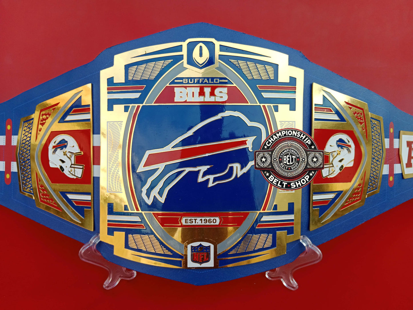 Buffalo Bills NFL WWE Championship Title Belt