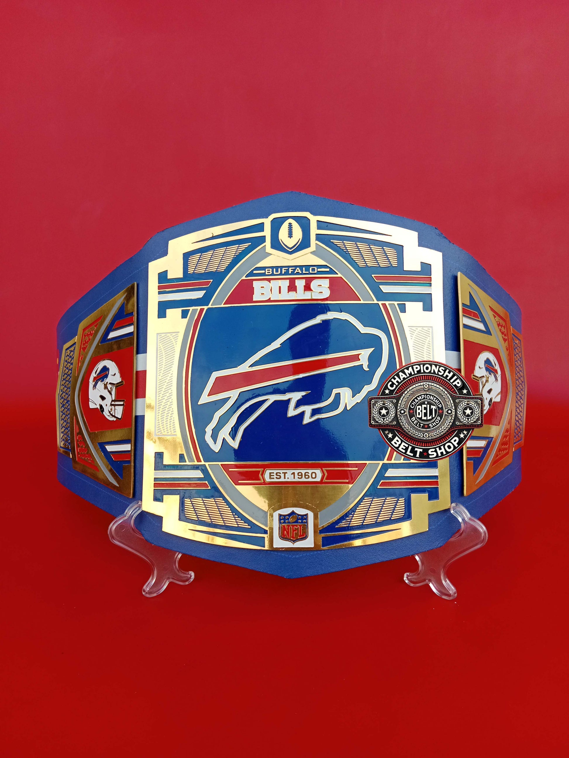Buffalo Bills NFL WWE Championship Title Belt