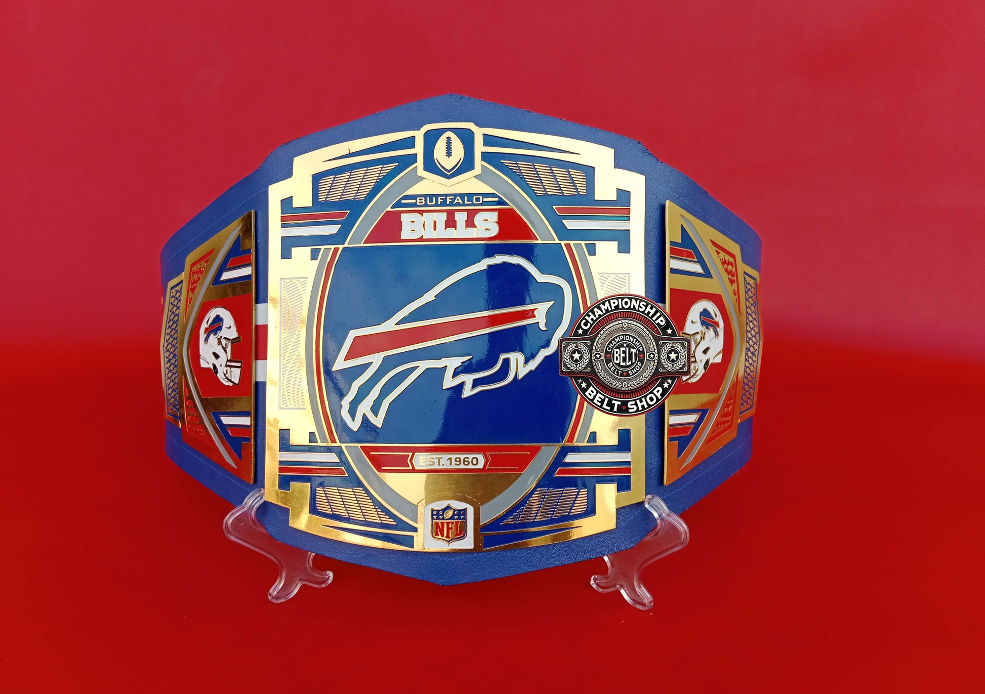 Buffalo Bills NFL WWE Championship Title Belt