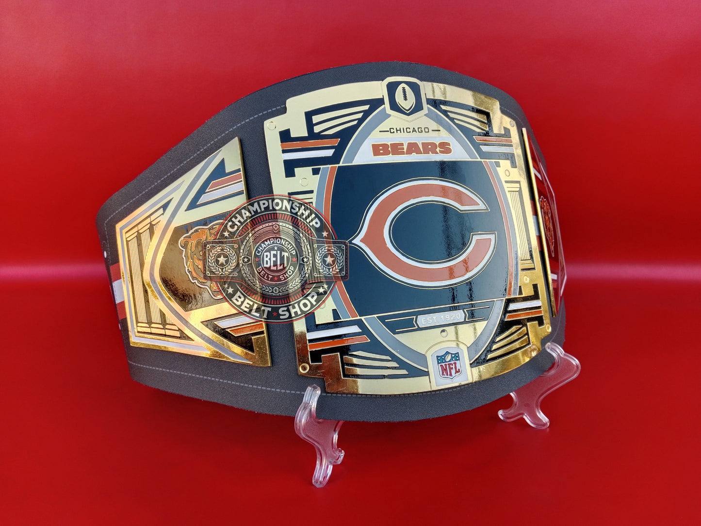 WWE Chicago Bears NFL Legacy Championship Title Belt