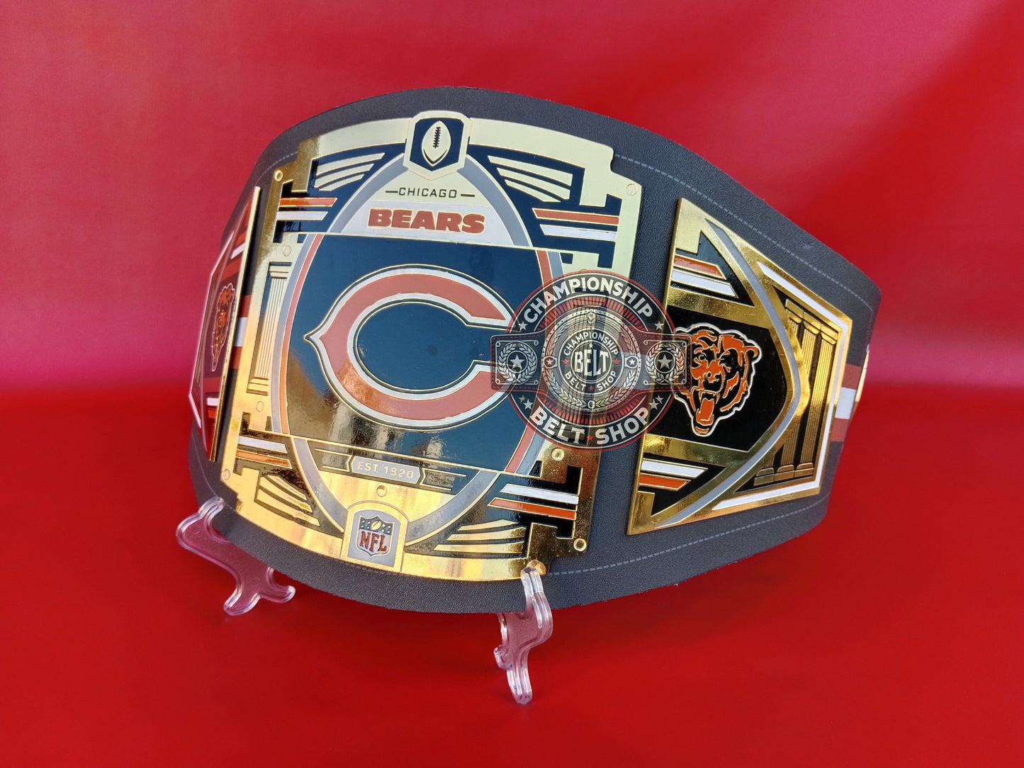 WWE Chicago Bears NFL Legacy Championship Title Belt