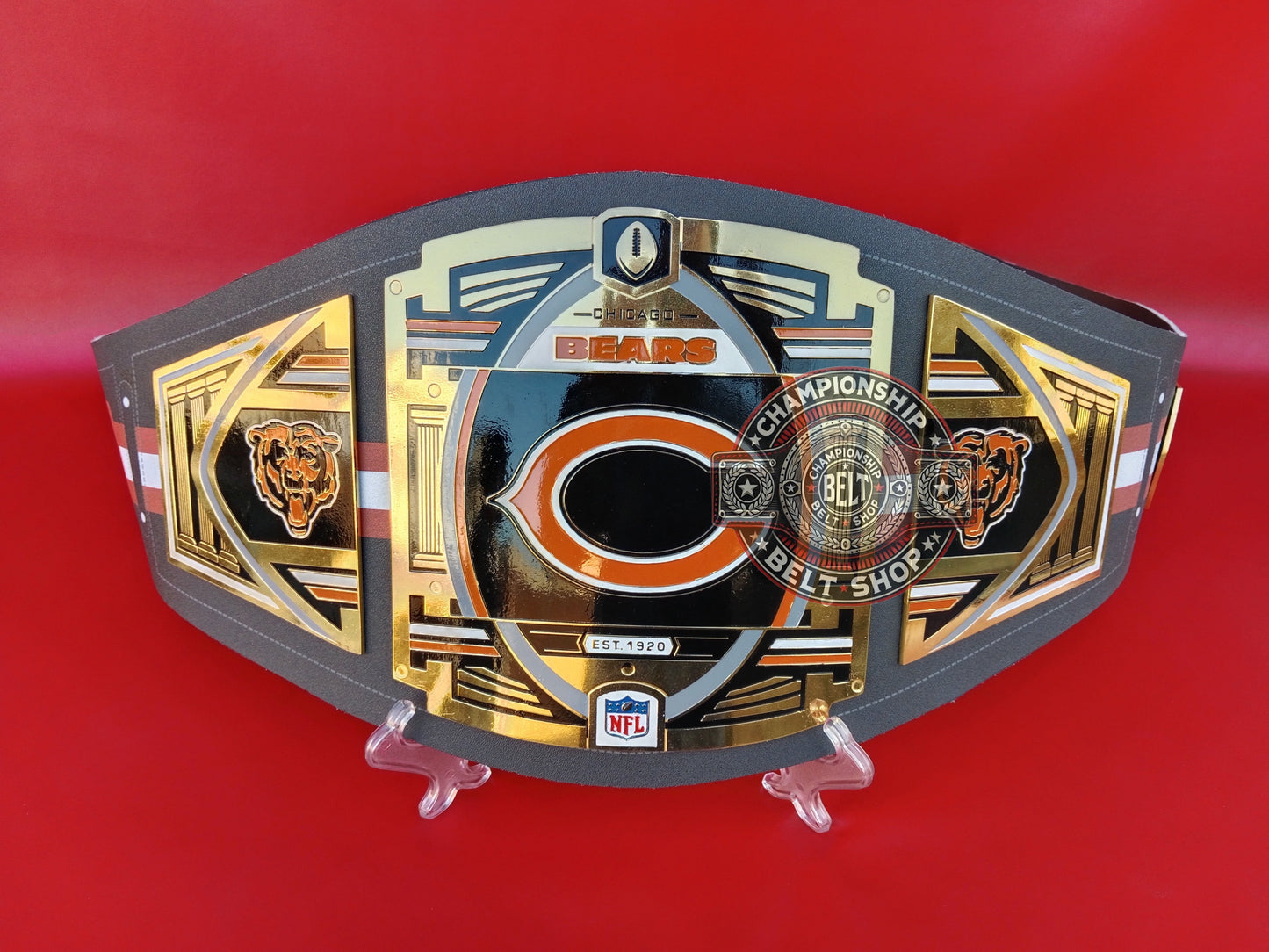 WWE Chicago Bears NFL Legacy Championship Title Belt