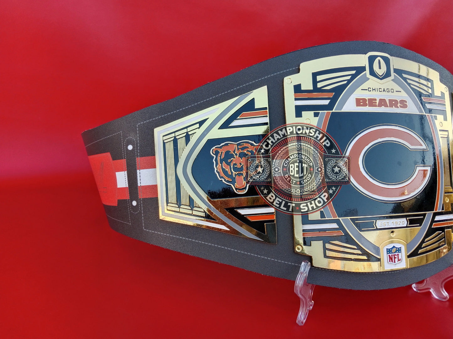 WWE Chicago Bears NFL Legacy Championship Title Belt