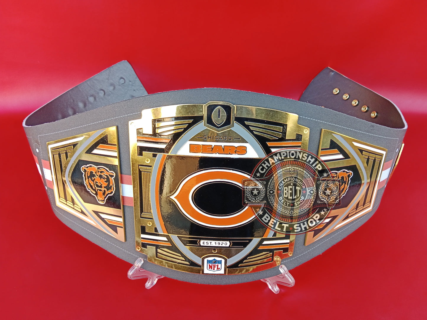 WWE Chicago Bears NFL Legacy Championship Title Belt