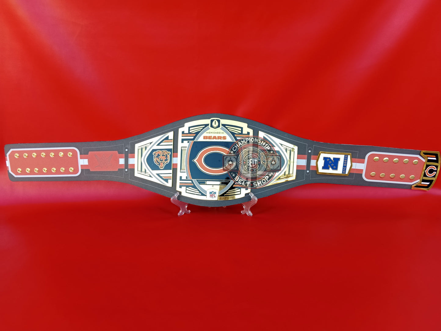 WWE Chicago Bears NFL Legacy Championship Title Belt