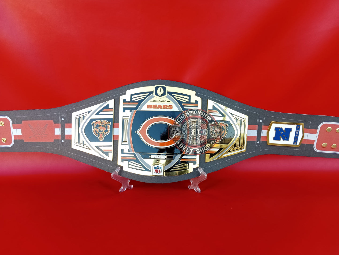 WWE Chicago Bears NFL Legacy Championship Title Belt
