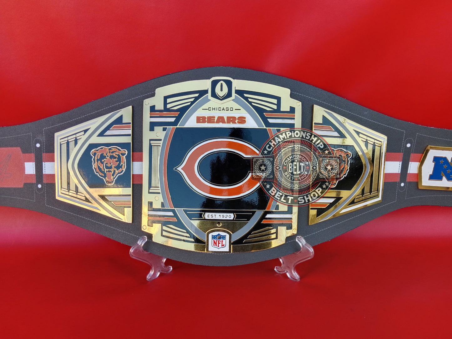 WWE Chicago Bears NFL Legacy Championship Title Belt