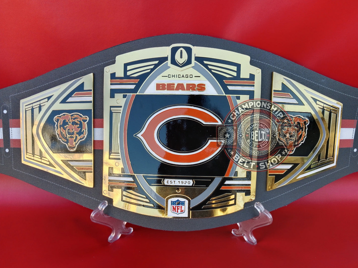 WWE Chicago Bears NFL Legacy Championship Title Belt
