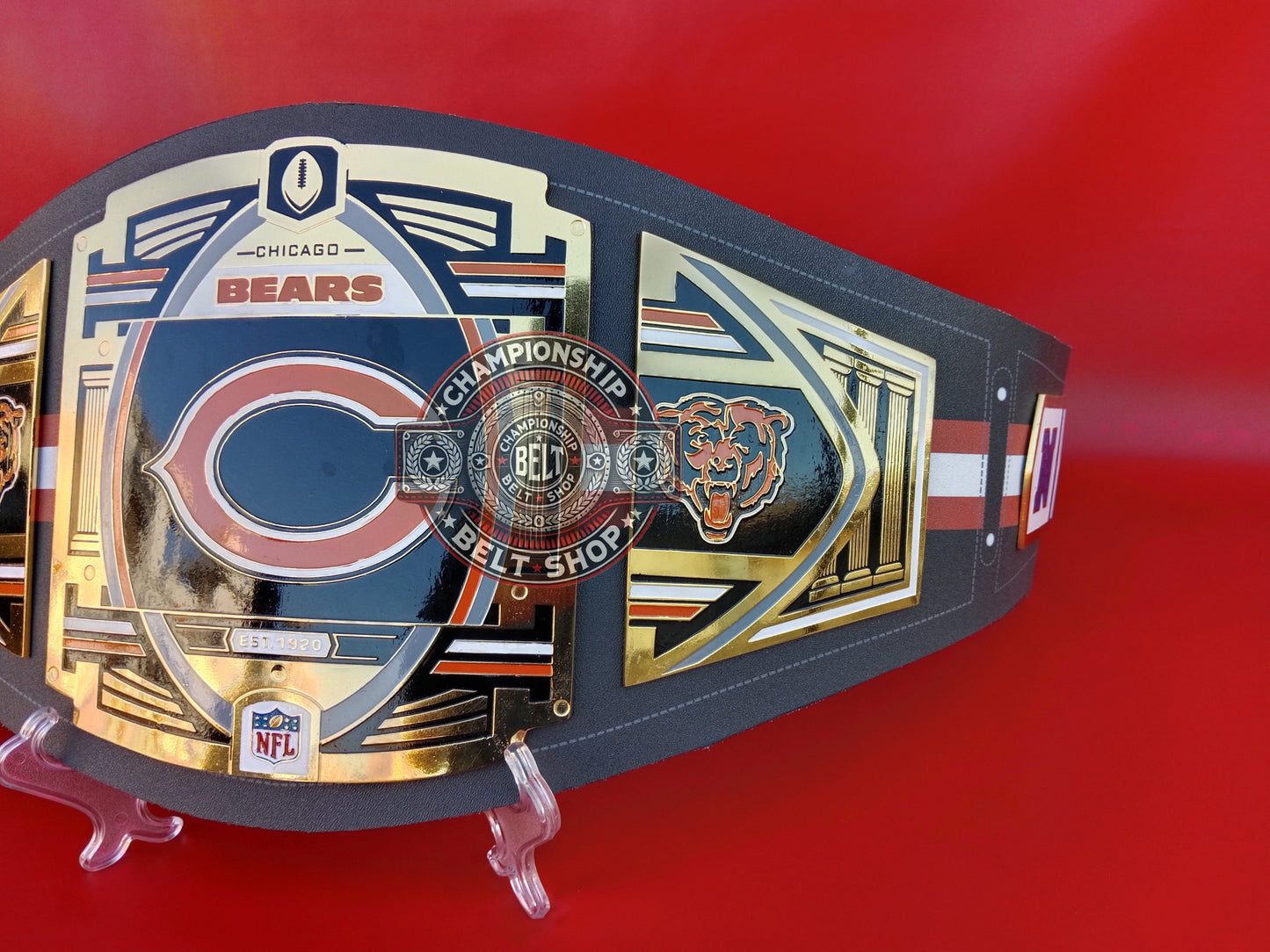 WWE Chicago Bears NFL Legacy Championship Title Belt