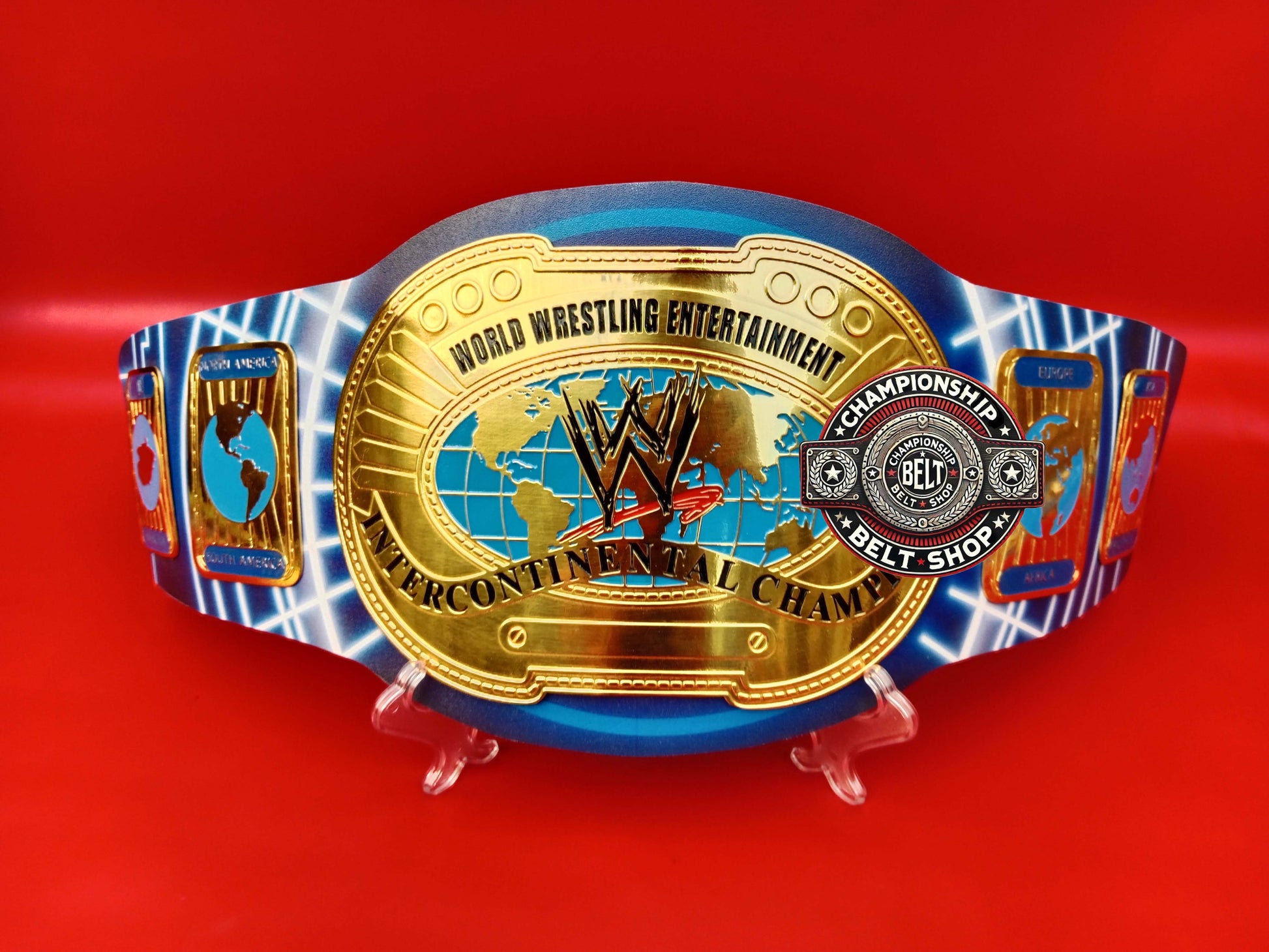Chris Jericho IC Intercontinental Championship Title Belt