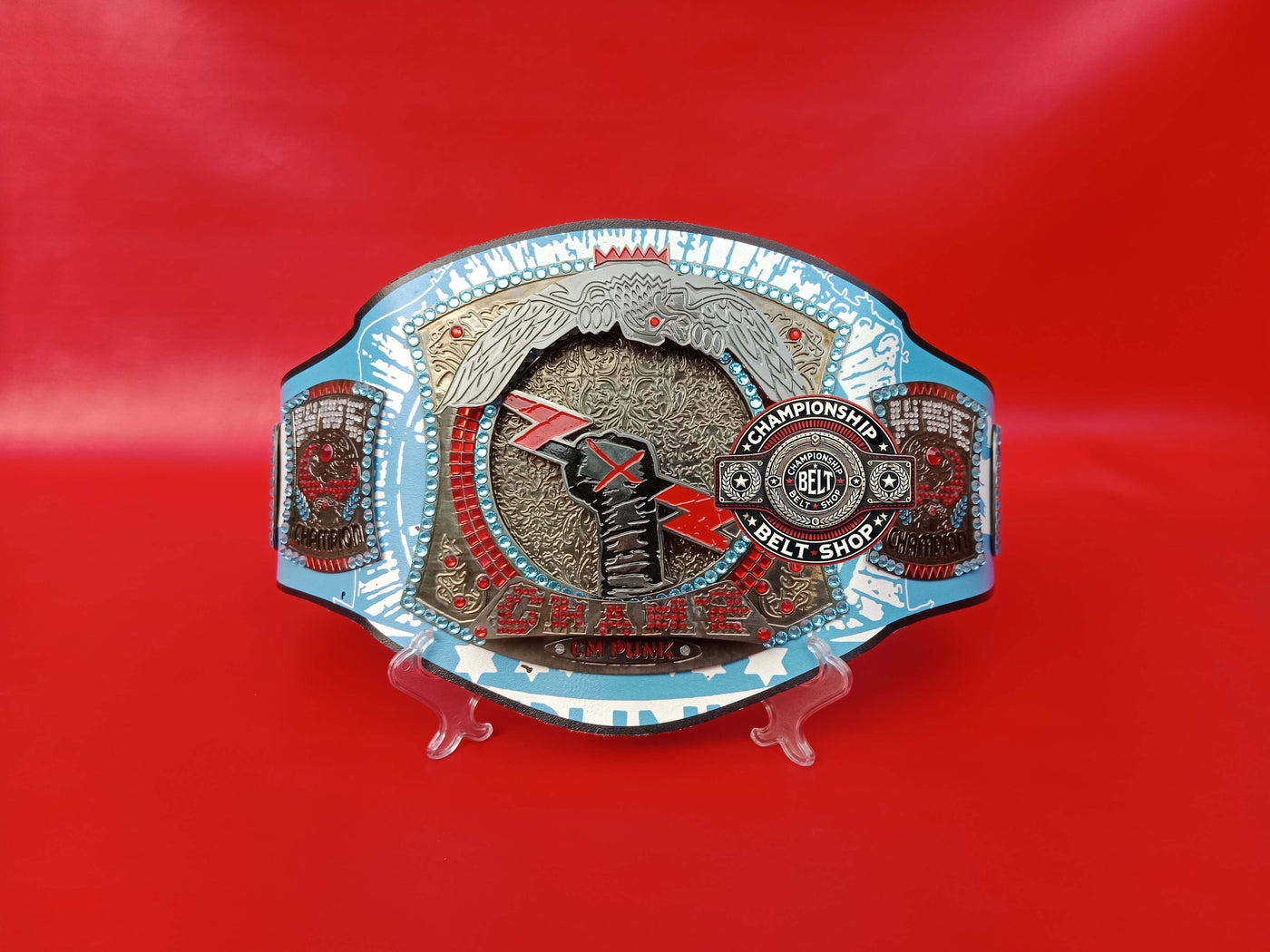 CM Punk Spinner WWE Championship Title Belt