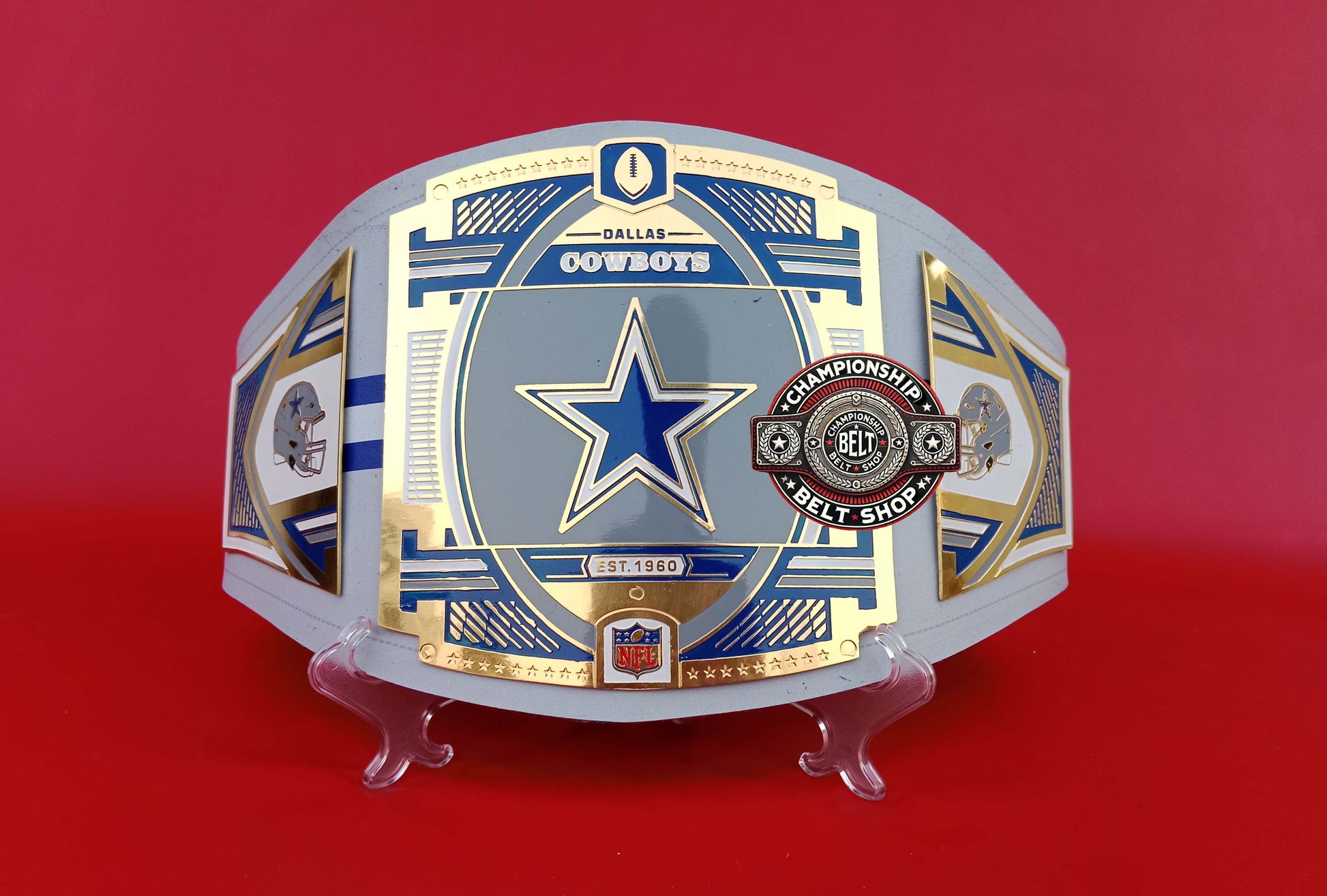 Dallas Cowboys NFL WWE Championship Title Belt