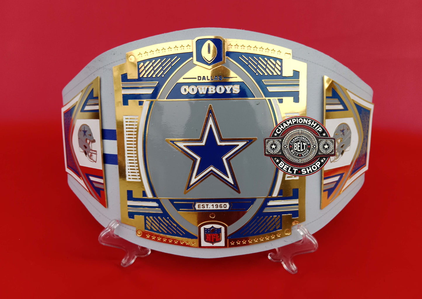 Dallas Cowboys NFL WWE Championship Title Belt