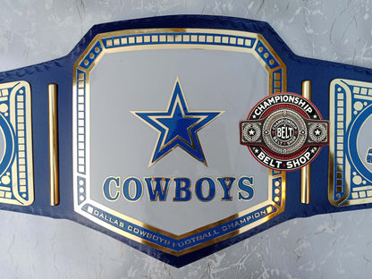 Dallas Cowboys Simple Plates Championship Title Belt
