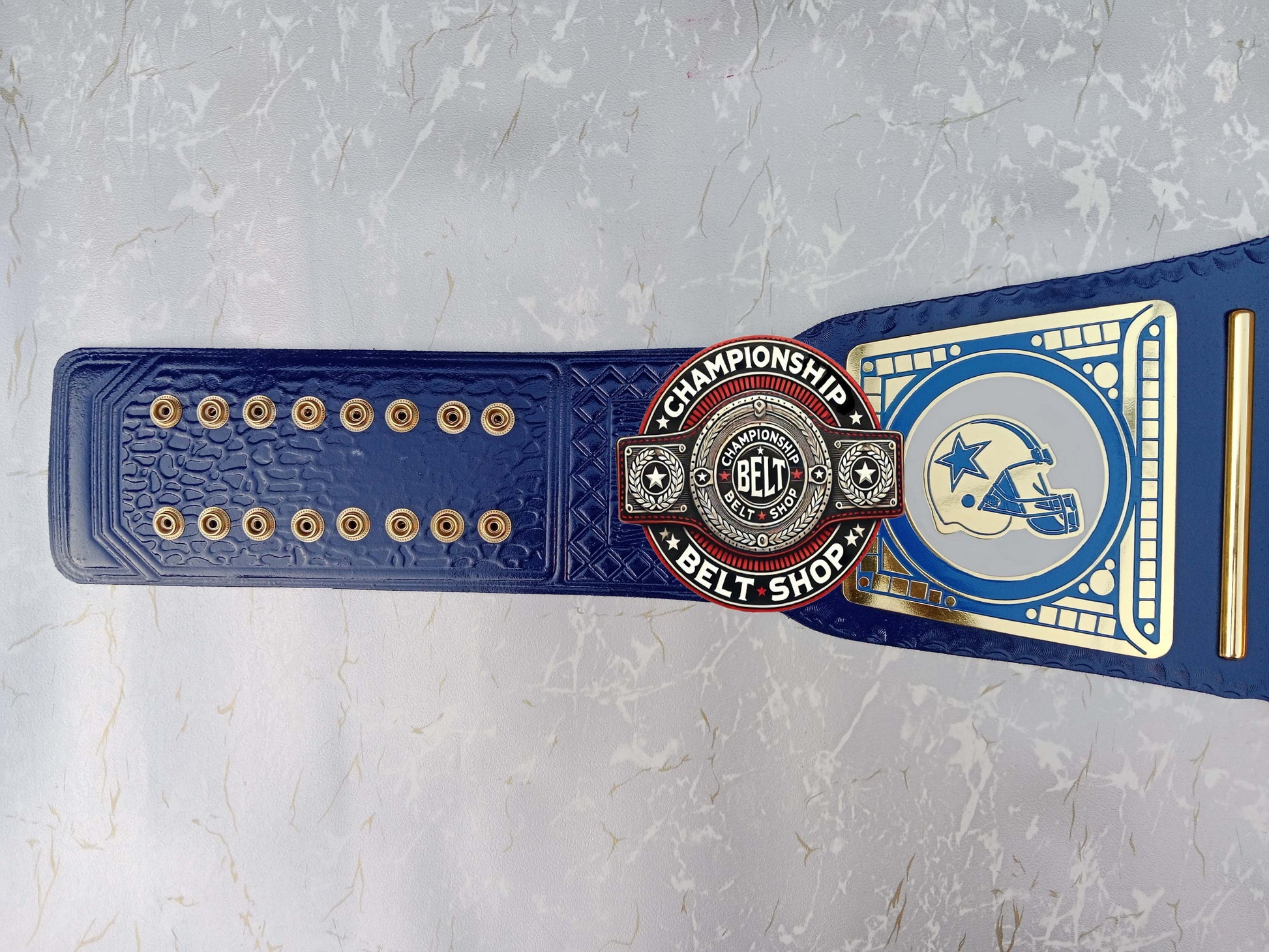 Dallas Cowboys Simple Plates Championship Title Belt