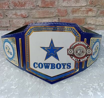 Dallas Cowboys Simple Plates Championship Title Belt