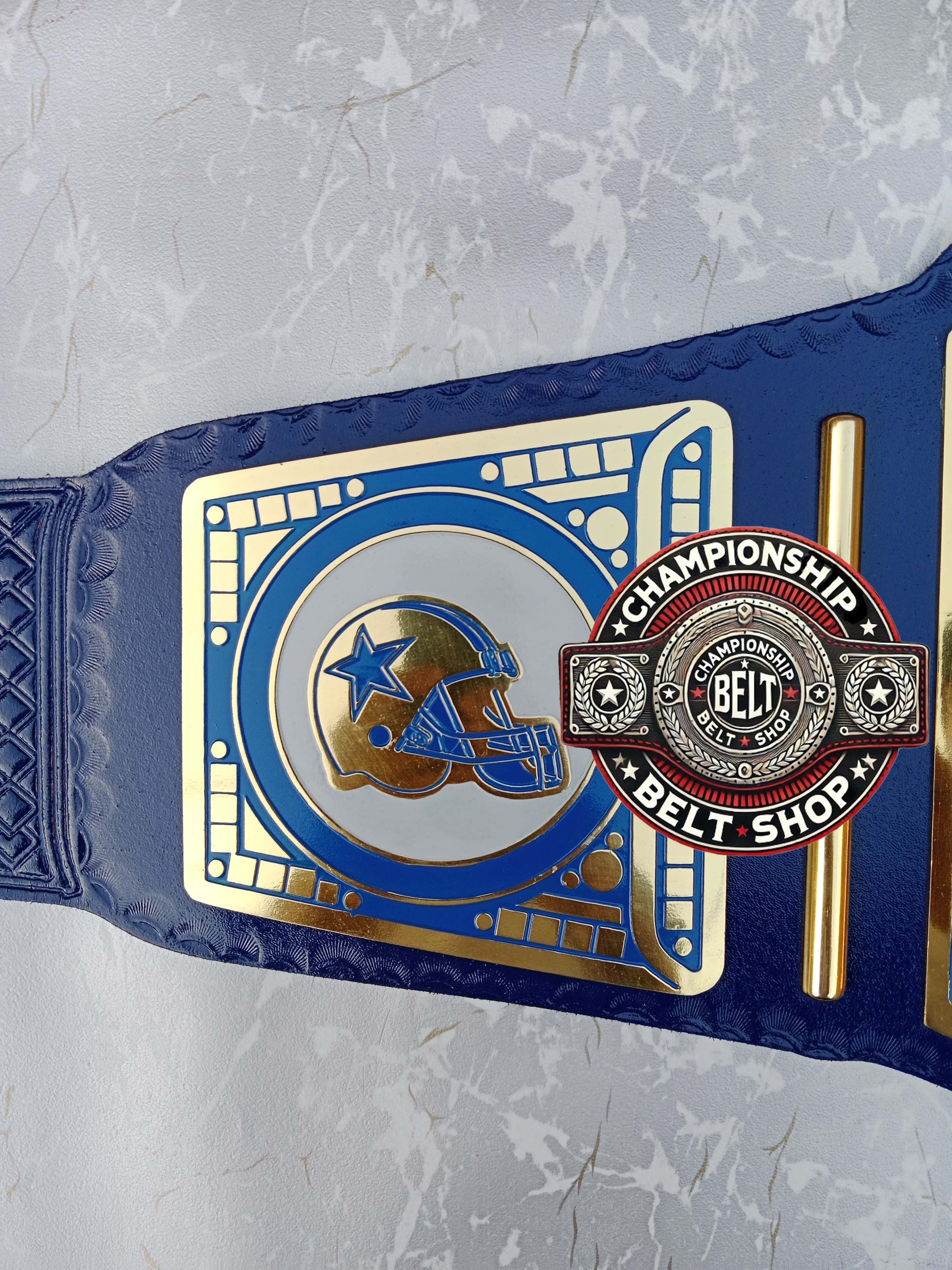 Dallas Cowboys Simple Plates Championship Title Belt