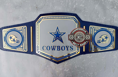 Dallas Cowboys Simple Plates Championship Title Belt