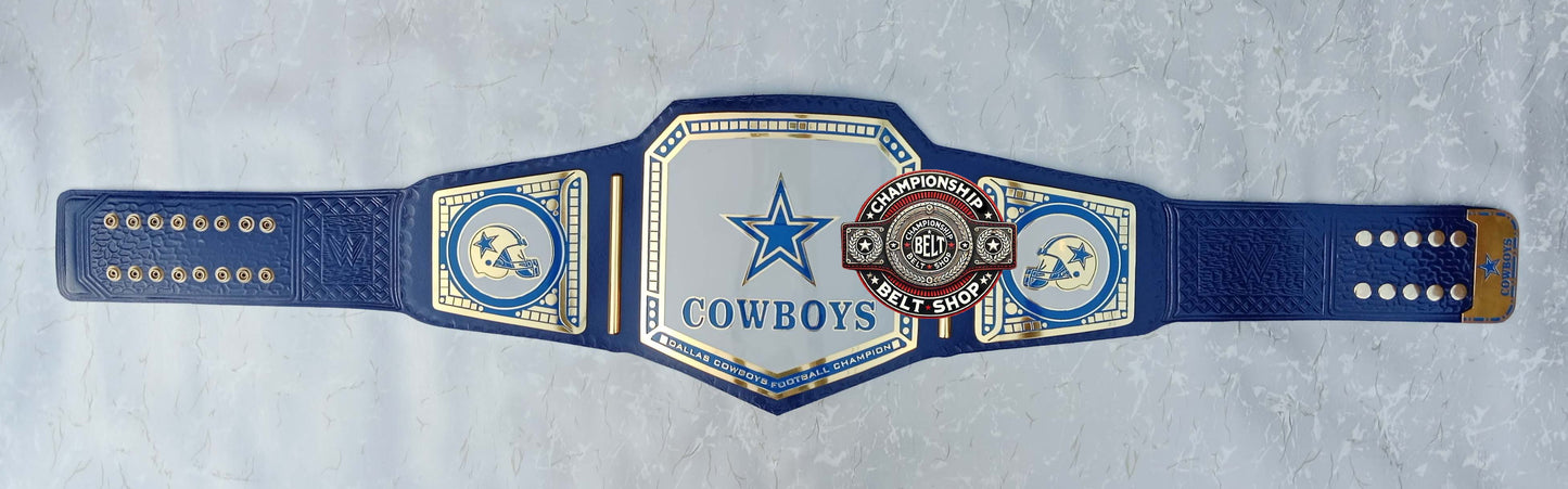 Dallas Cowboys Simple Plates Championship Title Belt
