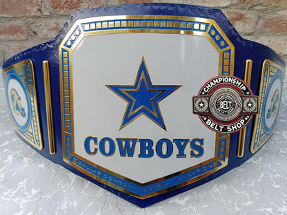 Dallas Cowboys Simple Plates Championship Title Belt