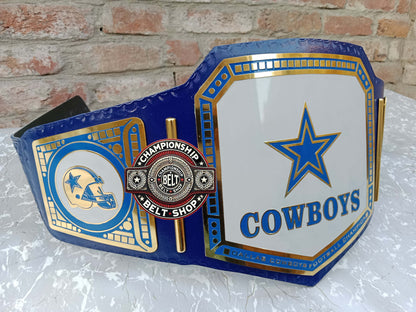 Dallas Cowboys Simple Plates Championship Title Belt