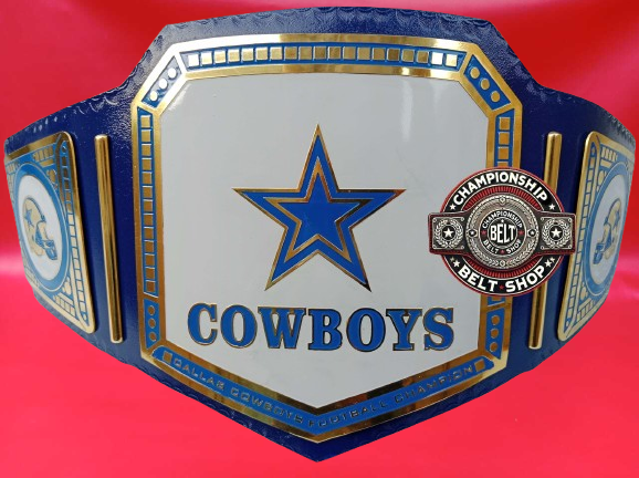 Dallas Cowboys Simple Plates Championship Title Belt