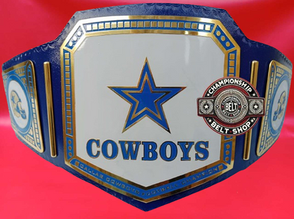 Dallas Cowboys Simple Plates Championship Title Belt