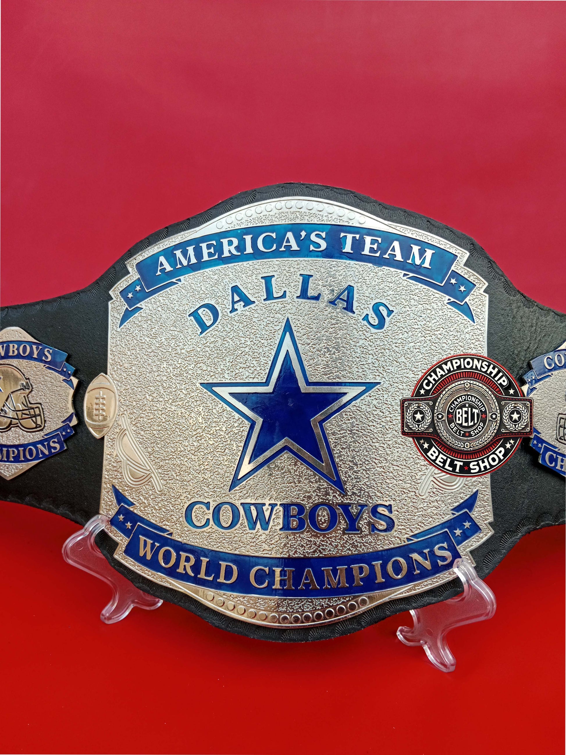 WWE Dallas Cowboys NFL Championship Title Belt