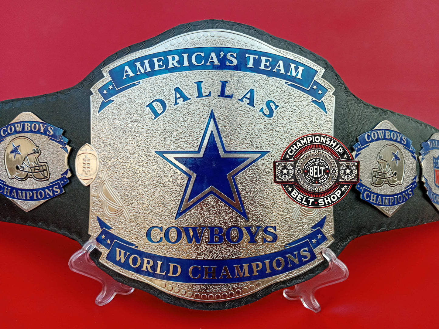 WWE Dallas Cowboys NFL Championship Title Belt