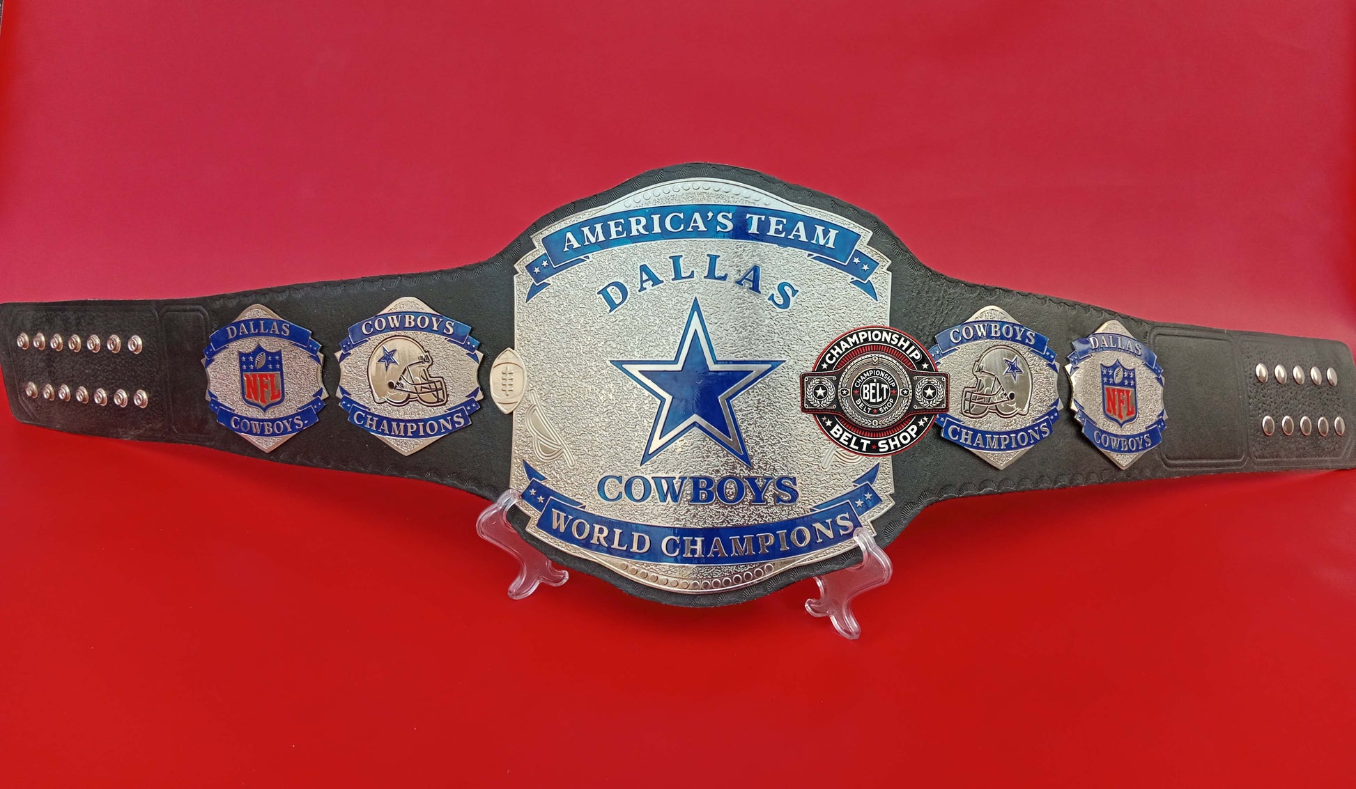 WWE Dallas Cowboys NFL Championship Title Belt