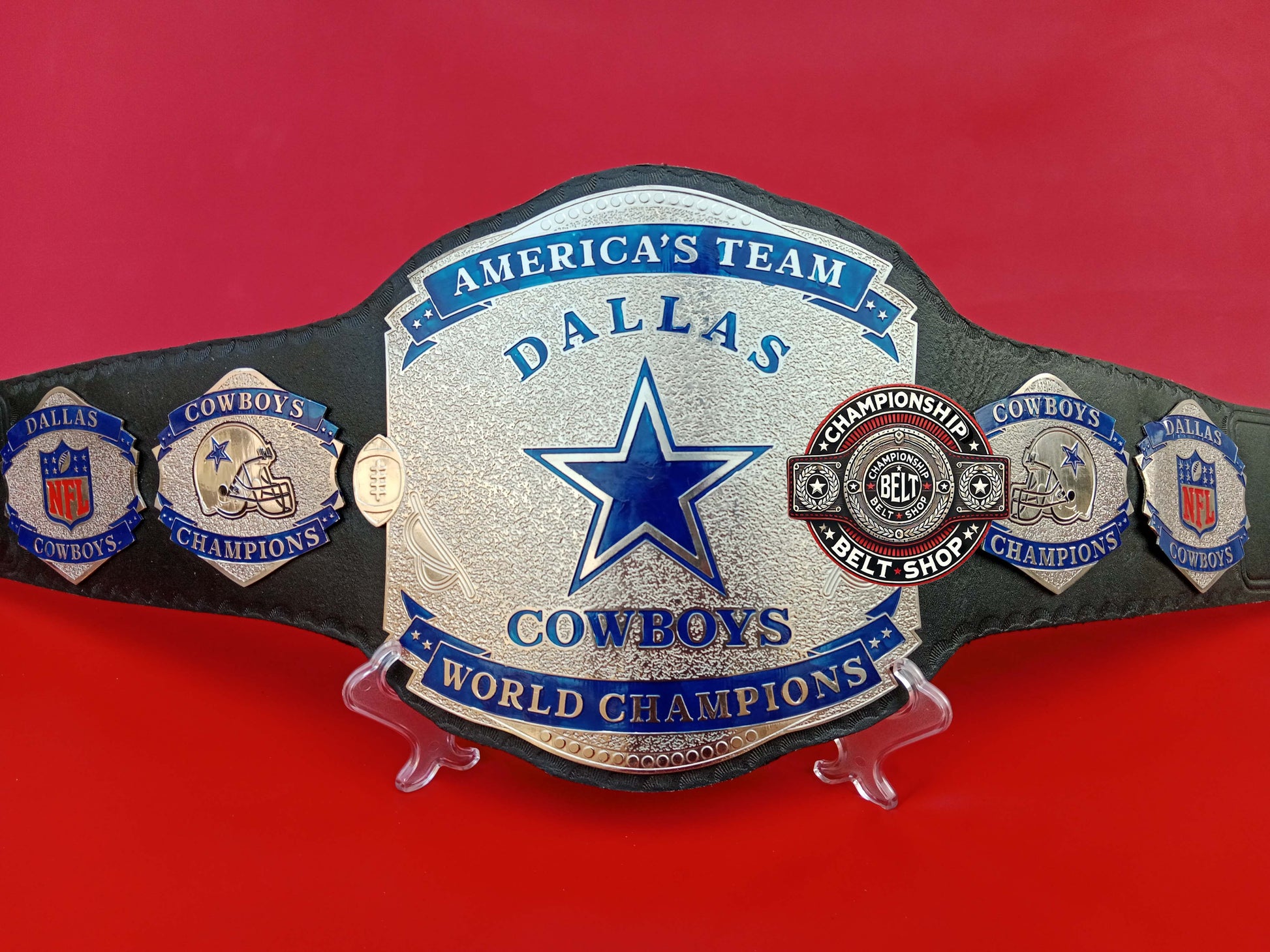 WWE Dallas Cowboys NFL Championship Title Belt