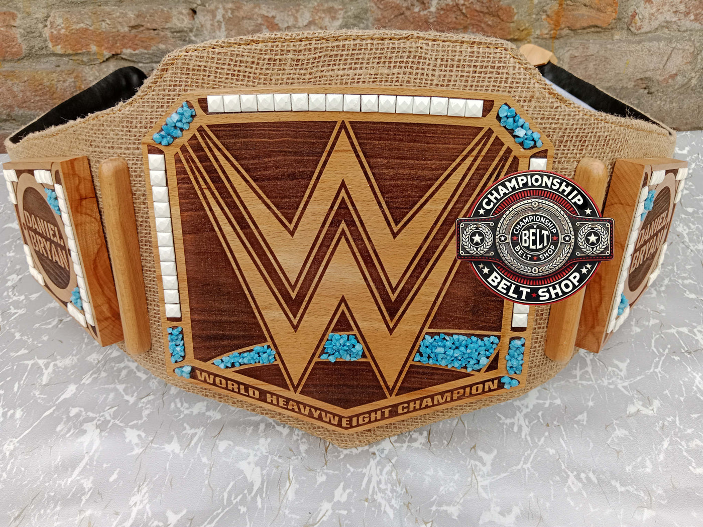 Danial Bryan Echo Friendly Championship Title Belt