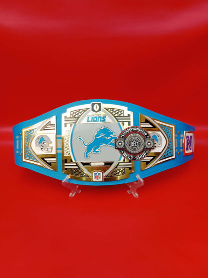 Detroit Lions WWE NFL Championship Title Belt