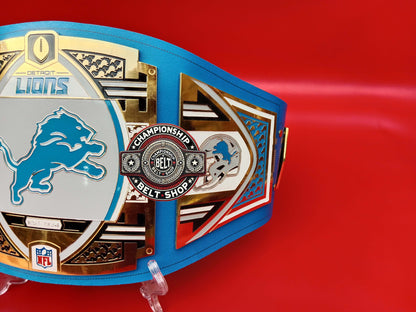 Detroit Lions WWE NFL Championship Title Belt