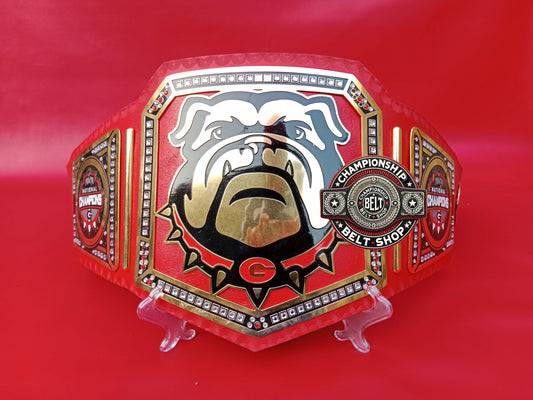 Georgia Bulldogs Championship Belt