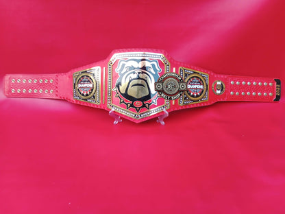 Georgia Bulldogs Championship Belt