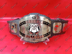 Georgia Bulldogs NFL Super Bowl Title Belt Silver Plated