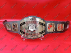 Georgia Bulldogs NFL Super Bowl Title Belt Silver Plated