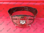 Georgia Bulldogs NFL Super Bowl Title Belt Silver Plated