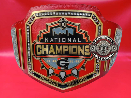 Georgia Bull Dogs National Championship Title Belt