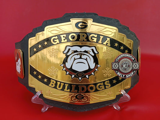 Georgia Bulldogs NFL WWE Championship Belt
