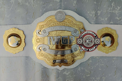 IWGP IC White Strap Intercontinental Championship Title Belt