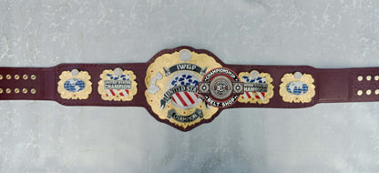 lWGP United States Championship Title Belt