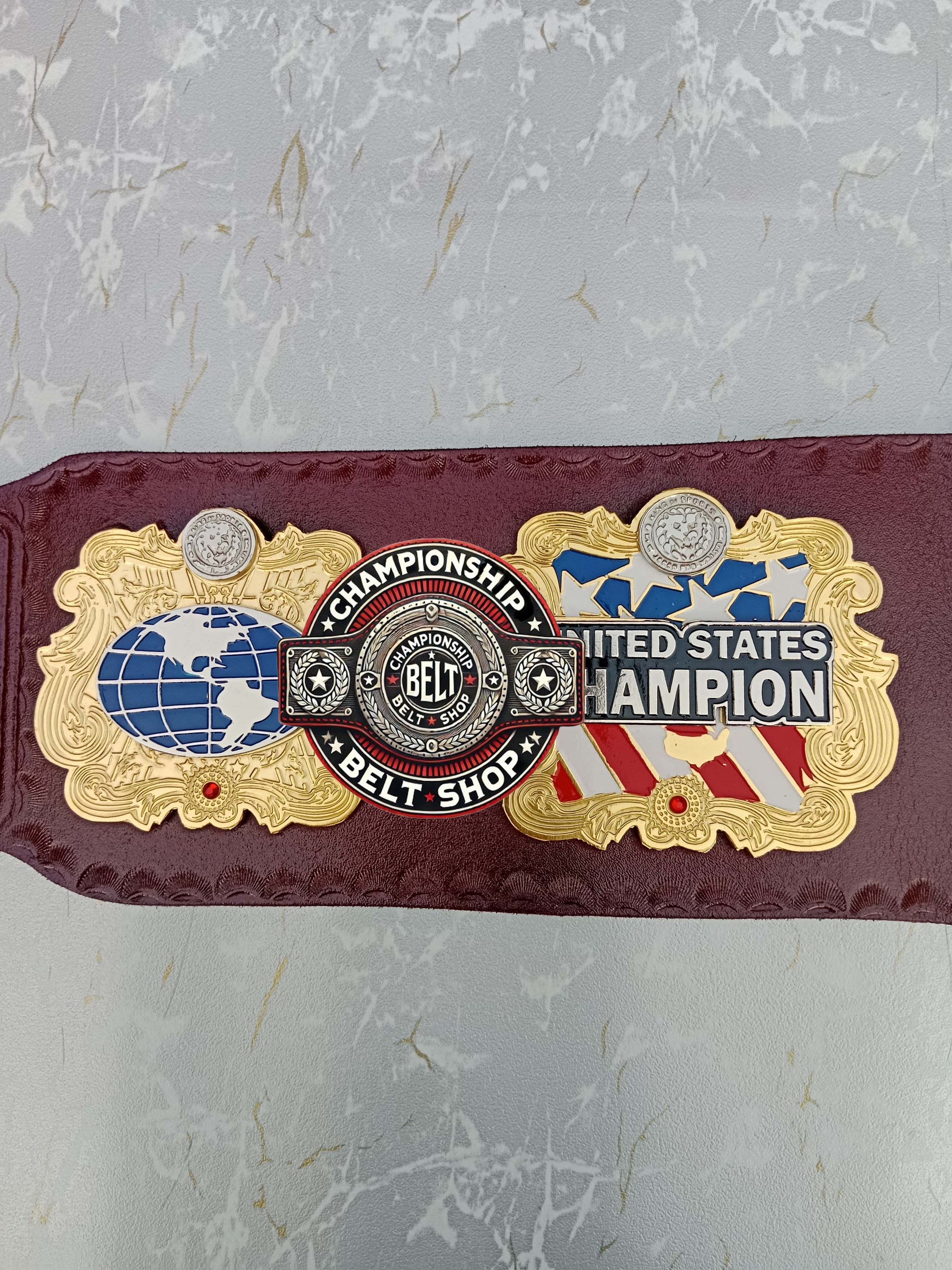 lWGP United States Championship Title Belt
