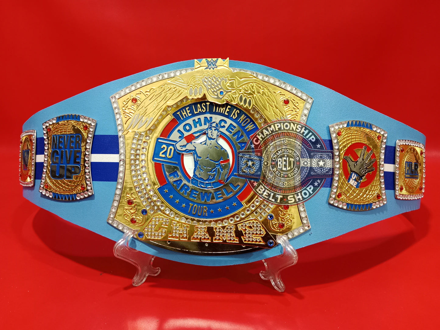 WWE John Cena Farewell Tour 2025 Los Angeles Spinner Championship Title Belt