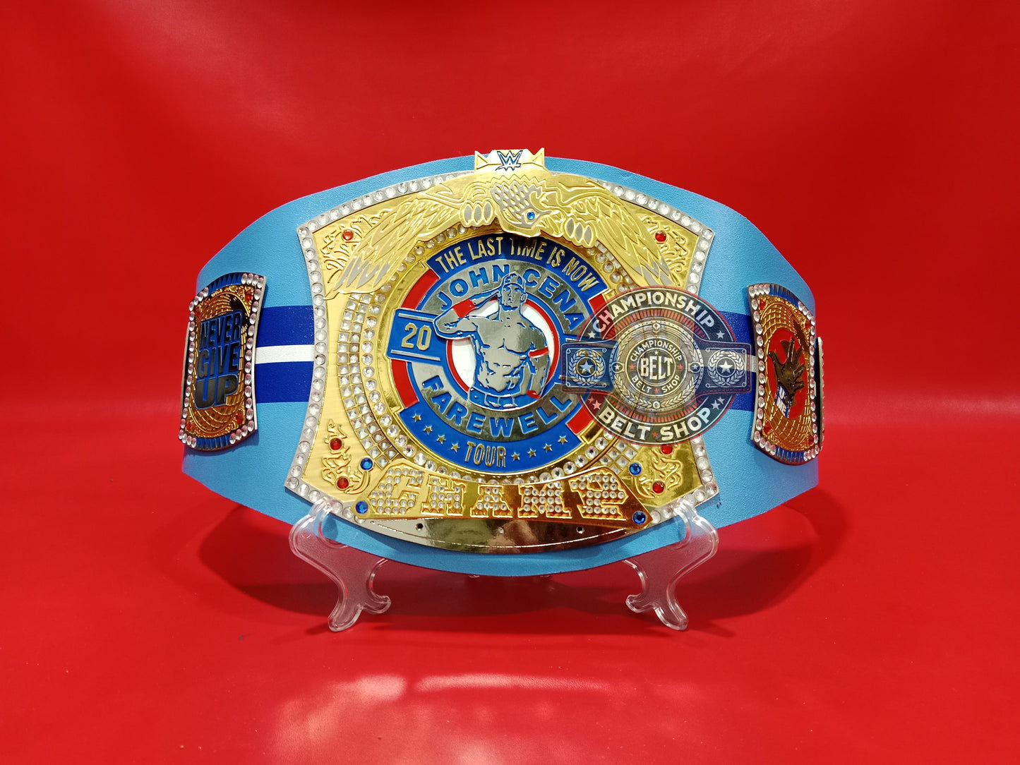 WWE John Cena Farewell Tour 2025 Los Angeles Spinner Championship Title Belt