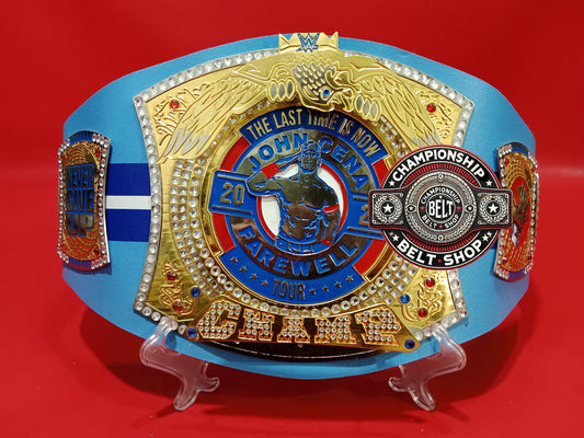 WWE John Cena Farewell Tour 2025 Los Angeles Spinner Championship Title Belt